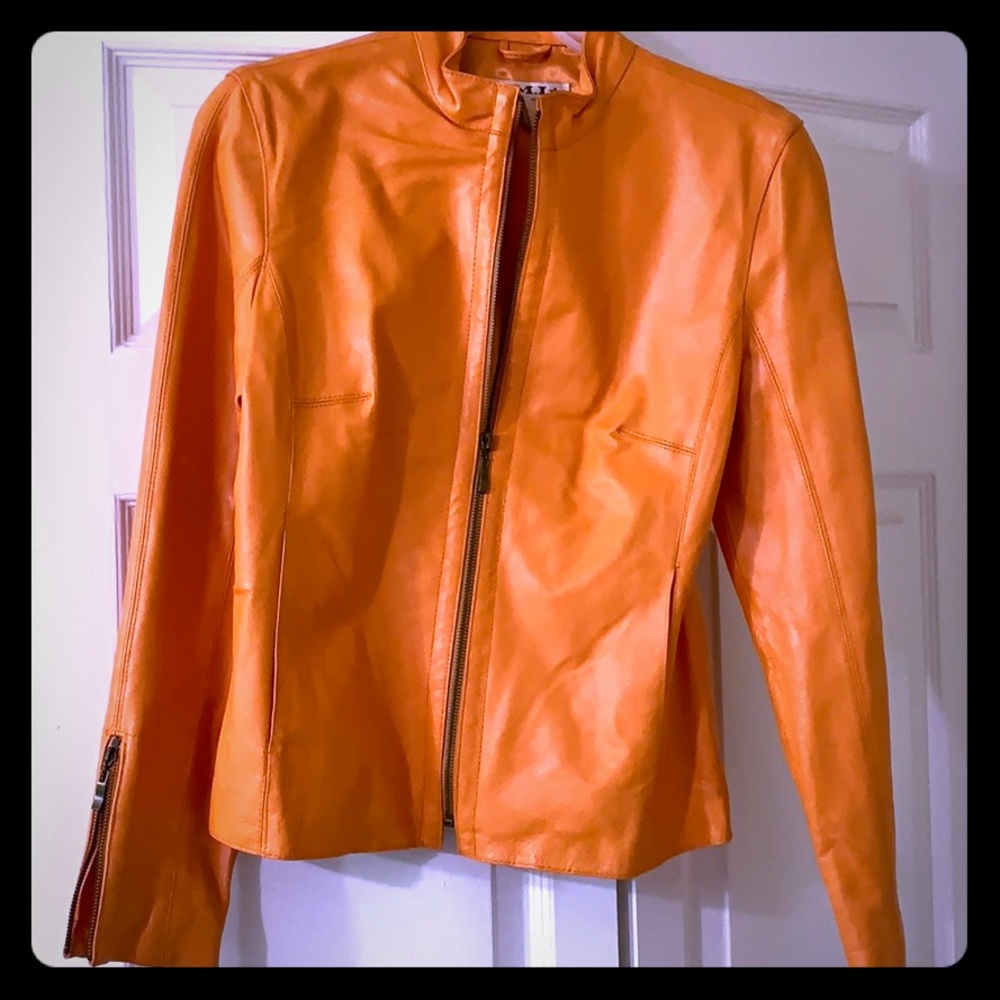 Leather jacket